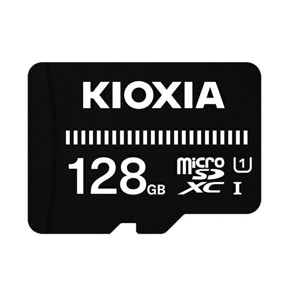 キオクシア microSDメモリカード 128GB クラス10 UHSスピードクラス1 EXCERIA BASIC KCA-MC128GS KIOXIA 国内正規品 国内 日本語 パッケージ 旧： 東芝メモリ microSDXC SD 128 SDカード CLASS10 UHS-I ゲーム機 カメラ スマホ
