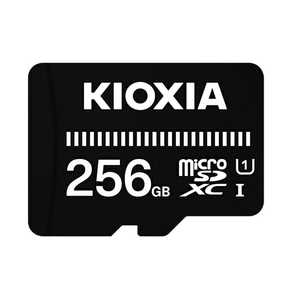 キオクシア microSDメモリカード 256GB クラス10 UHSスピードクラス1 EXCERIA BASIC KCA-MC256GS [KIOXIA 国内正規品 国内 日本語 パッケージ 旧： 東芝メモリ microSDXC SD 256 SDカード CLAS…