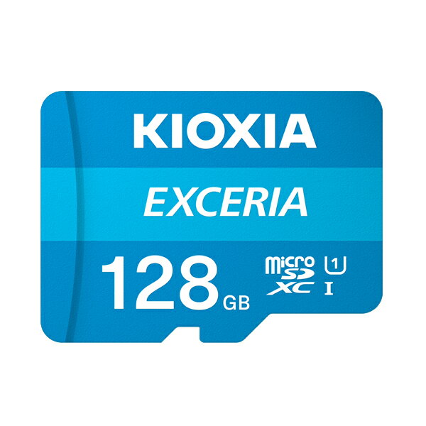 キオクシア microSDメモリカード 128GB クラス10 UHSスピードクラス1 EXCERIA KCB-MC128GA KIOXIA 国内正規品 国内 日本語 パッケージ 旧： 東芝メモリ 読み込み 速度 最大 100 MB/s microSDXC SD 128 SDカード CLASS10 UHS-I ゲーム機 カメラ スマホ