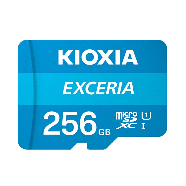 キオクシア microSDメモリカード 256GB クラス10 UHSスピードクラス1 EXCERIA KCB-MC256GA [KIOXIA 旧： 東芝メモリ 国内正規品 国内 日本語 パッケージ 読み込み 速度 最大 100 MB/s microSDX…