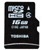 【メール便送料無料】東芝 microSDHCメモリーカード 16GB SD-ME016GS 簡易パッケージ Class4 [ クラス4 マイクロSDカード microSDカード マイクロSDHCカード マイクロSDHCメモリカード TOSHIBA SDME016GS]【RCP】