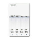 東芝 充電式IMPULSE 充電器 単3形・単4形兼用急速充電器 TNHC-34SMC [TOSHIBA 1~4本充電対応 単三形 単四形 インパルス 充電器 ...