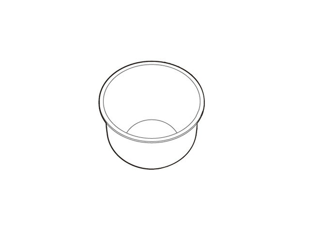 【送料無料】パナソニック 内釜 ARE50-F46 ［panasonic 炊飯器　内釜　内カマ　電気ジャー　炊飯ジャー national ナショナル　松下］※取寄せ品