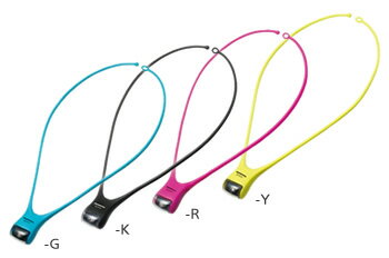 《セール期間クーポン配布！》【2個迄メール便送料無料】パナソニック 防滴 LEDネックライト BF-AF10P [BF-AF10P-G(ターコイズブルー) BF-AF10P-K(ブラック) BF-AF10P-R(ビビッドピンク ) BF-AF10P-Y(ライムイエロー)]［Panasonic 松下］節電対策