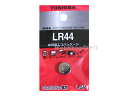 東芝 LR44 アルカリボタン電池 1.5V (1個入り) TOSHIBA ［同等品：A76 V13GA AG13 L1154］ アルカリ電池 ボタン電池 豆電池 妖怪ウォッチ 適応電池