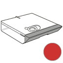 シャープ ウォーターオーブン(ヘルシオ) 水タンク レッド系 3504210082