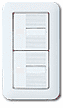 パナソニック埋込ネームダブルスイッチB(片切)WTP50612WP