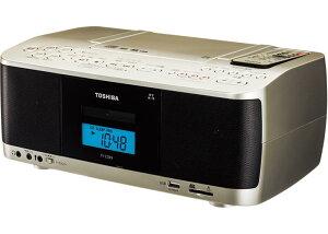 【送料無料】東芝 CDラジオカセットレコーダー TY-CDX9 [ワイドFM ラジカセ カセット SD USB　MP3録音　再生 新生活 ラッピング OK 父の日 プレゼント]※取り寄せ品