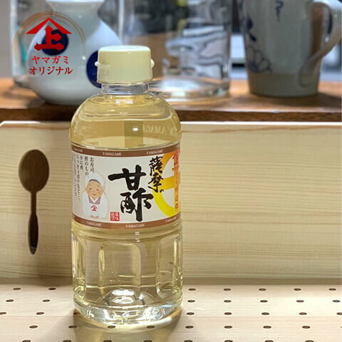 【送料無料】3本セット 薩摩の甘酢 500ml ヤマガミ 上原産業　［九州 鹿児島 南九州市 特産品 あまず あま酢 アマ酢］ 2