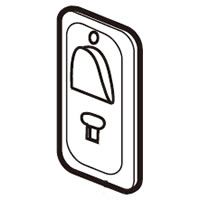 シャープ エアコン用 リモコンホルダー 205 214 1626 ［SHARP 純正 リモコンホルダー］