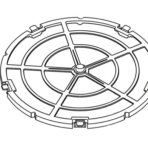 パナソニック 空気清浄機　フィルター押さえ　FFJ0080222　[panasonic 純正 正規品 交換 部品 パーツ ..