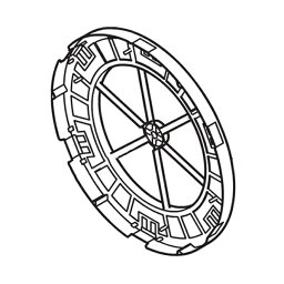 パナソニック 空気清浄機　フィルター枠　FFJ0080223　[panasonic 純正 正規品 交換 部品 パーツ 新品]