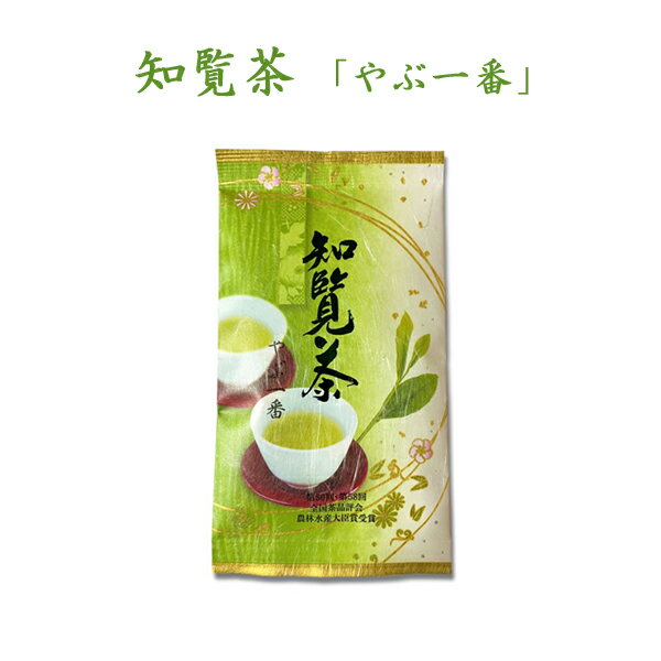 《セール期間エントリー&購入で抽選ポイントバック！》お茶 知覧茶 茶葉 「やぶ一番 50g」 鹿児島 南九州市 農家直売 お茶の春一番 浮辺製茶【メール便送料無料】