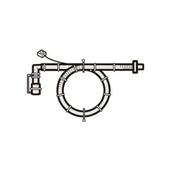 シャープ 洗濯機用 延長用ふろ水ホース（ホースとコードの一体型）＜2m＞2103600657 ※2103600535の代替..