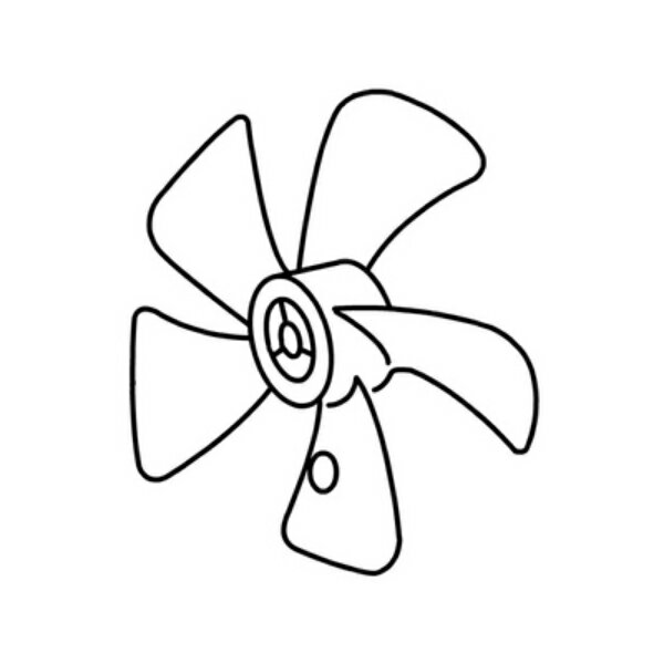 パナソニック 扇風機 用 羽根 FFE2340273 ［panasonic 扇風機用 純正 正規品 交換 部品 パーツ 新品]