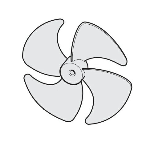 東芝 扇風機 羽根 （色：スケルトングレー）41020613［TOSHIBA 扇風機用 純正 正規品 交換 部品 パーツ..