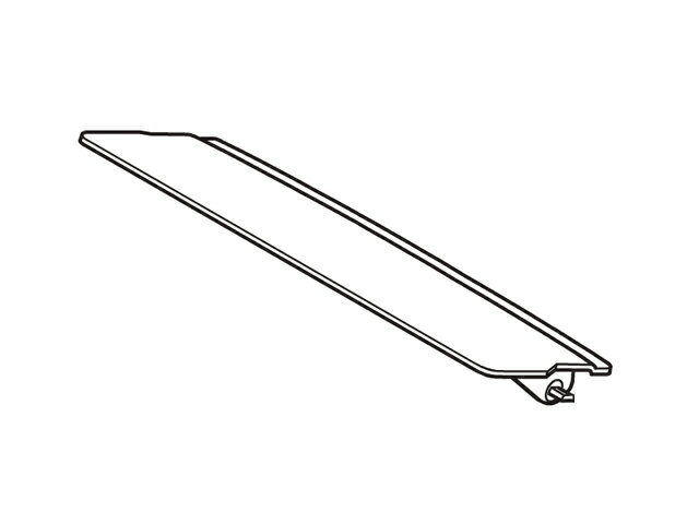 パナソニック ルーバ(前)(ホワイト)FFJ1200073［Panasonic 純正 正規品 交換 部品 パーツ 新品]