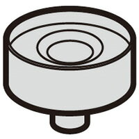 シャープ　掃除機用　筒型フィルター（下）＜本体：ゴールド系＞（217 407 0036）［SHARP 純正 正規品 ..