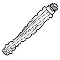 シャープ　掃除機用　ふとん掃除パワーヘッド用回転ブラシ 2173100315［SHARP 純正 正規品 交換 部品 ..
