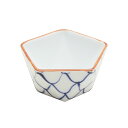 【栗原はるみ 食器 ギフト包装可】 波佐見焼 網目五角豆小鉢 呉須 / 栗原 はるみ 栗原はるみ食器 食器 小鉢 薬味皿 お皿 皿 小さい 青 ブルー キッチン...