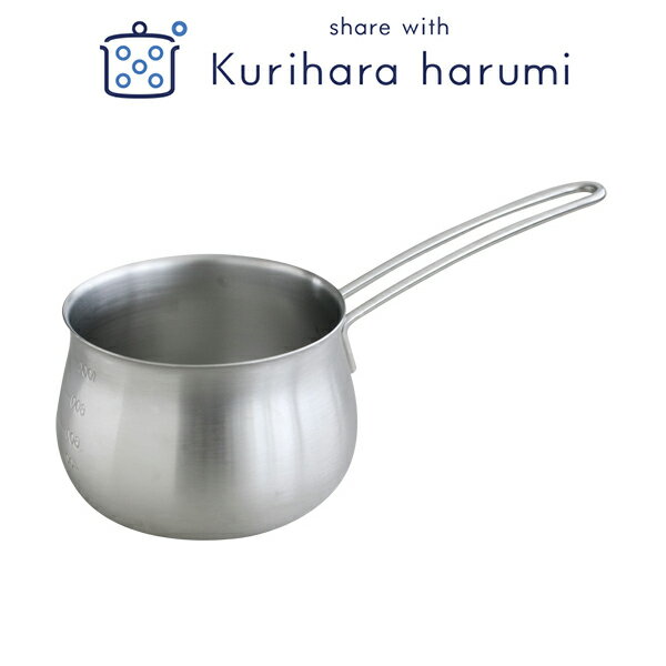 【栗原はるみ/キッチン用品/ギフト包装可】 ステンレスミルクパン 14cm 05P03Dec16