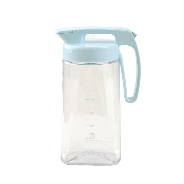 【栗原はるみ/保存容器/ギフト包装可】 麦茶ポット1.6L / 栗原 はるみ 麦茶ポット ポット お茶ポット 片手 洗いやすい 耐熱 縦置き 横置き 縦 横 タテ ヨコ 1.6リットル メモリ付き 目盛り 計量 パッキンレス 麦茶 ジュース だし 飲み物