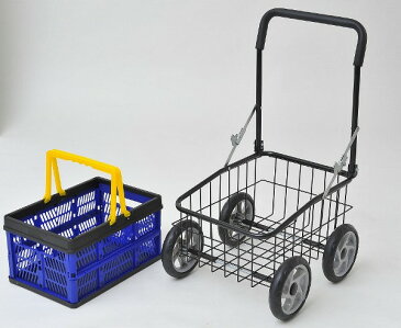 【ランキング1位獲得】カゴ付便利カート DIY 工具 物流 運搬器具 台車農作業ゴミだし買い物大活躍のカゴ付カート! 0338 カート カゴ付 荷車 リヤカー ガーデニング 農作業 一輪車 ガーデン DIY 工具 台車