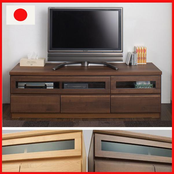 【ランキング1位獲得】アルダー材テレビボード 150.5cm幅 収納家具 テレビ台 ロー...