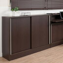 \300円OFFクーポン進呈/【ランキング1位受賞】収納家具 キャビネット・コンソール スタイリッシュデザイン カウンター下幅120引戸引き戸で使いやすいカウン...