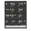 【ランキング1位獲得】 縦型12杯引出チェスト MSG/ienowa インテリア・寝具・収納 収納家具 タンス・チェスト 完成品201200270 チェスト ミ...