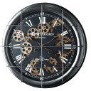 ＼300円OFFクーポン進呈／ 【ランキング受賞】 置き時計・掛け時計 掛け時計 Gear Clock Bタイプ50303 時計 クロック とけい ディスプレイ 壁掛け お洒落 インテリア ギア スケルトン Clock 機能性 モダン 贈り物 歯車