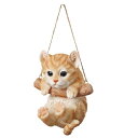 \300円OFFクーポン進呈/インテリア小物 置物 置物 キャットオーナメント(ハンギング) Aタイプ14218 オブジェ ハンギング オーナメント 置き物 置物 キャット 猫 ねこ ディスプレイ お洒落 雑貨 インテリア アメリカン雑貨 ブルックリンスタイル 西海