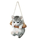 \300円OFFクーポン進呈/ 【ランキング受賞】 インテリア小物 置物 置物 キャットオーナメント(ハンギング) Bタイプ14219 オブジェ オーナメント 置き物 置物 キャット 猫 ねこ ディスプレイ お洒落 雑貨 インテリア アメリカン雑貨 ブルックリンスタイル 西海岸