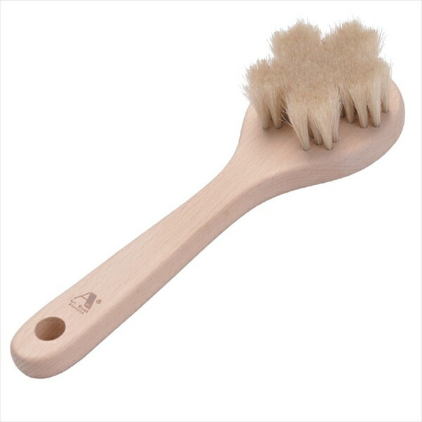 \本日300円クーポン進呈/【ランキング受賞】 バス用品 ボディブラシ アートブラシ社 白馬毛のボディブラシ さくら8079331 職人 手作り 天然毛 ブラシ...