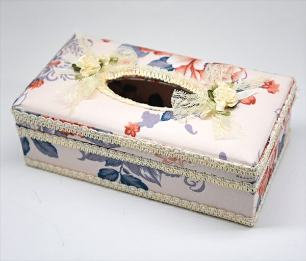 【ランキング獲得】 ST薔薇のティッシュBOX ボックスティッシュケースyts-2926 花柄 レース ティッシュ BOX ボックス 華やか エレガント 姫系 [2]