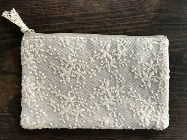 コットンフローラシリーズ マルチポーチ ジュエリー アクセサリー用品 ギフトボッ...