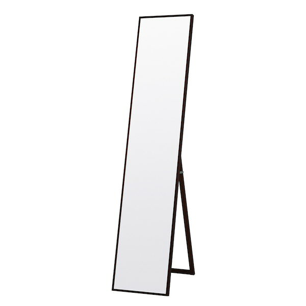＼夏ボーナス先取りSALE!/【ランキング受賞】 鏡 スタンドミラー 細枠スタンドミラー 幅32cm完成品 4532947320034 細枠 鏡 かがみ ミラー スタンドミラー 幅32cm 国産 木目 美しい 全身鏡 リビング インテリア お洒落 [2]