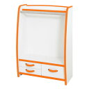 EVAハンガーラック 幅63cm 子供部屋用ハンガー ポール完成品 HRJ-63H EVAキッズシリーズ 知育家具 知育 落書き対応 ハンガー ラック 衣類収納 子ども 片付け 収納 知育家具 子供家具 安全 安心