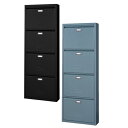 \300円OFFクーポン進呈/【ランキング受賞】 収納家具 玄関収納 シューズラック ラルド シューズラック4D TPN-34 ロッカー 収納 下駄箱 スリッパ...