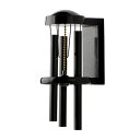 \300円OFFクーポン進呈/【ランキング1位受賞】 防犯関連グッズ ドアまわり防犯用品 パイプチャイム ブラック(引き戸・ドア兼用) AP-012B 完成品8...