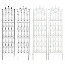 【ランキング1位獲得】 アイアンフェンス220 ハイタイプ 2枚組 エクステリアDF010H-2P フェンス アイアン ガーデンフェンス ガーデニング 仕切り ...