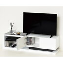 \300円OFFクーポン進呈/【ランキング受賞】 収納家具 テレビ台・ローボード 鏡面TVボード 120cm幅75309 シンプル モノトーン 美しい 鏡面仕上...