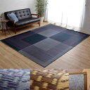 い草ラグ DXモーニング2 約191×250cm カーペット マット 畳 カーペット ラグ 角型8240830 8240880 ラグ 正方形 夏用 ふっくら い草 シンプル 裏地 動画あり
