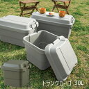 トランクカーゴ 30L エクステリア・ガーデンファニチャー ガーデンボックスTC-30 キャンプ アウトドア 収納 カー用品 ファイル収納 マルチ 蓋つき