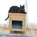 ペットハウススツール 猫用品 ベッド・マット・寝具 ベッド 完成品PET-63 スツール ペット ハウス 猫 小動物 ベッド
