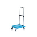 \300円OFFクーポン進呈/ 【ランキング1位受賞】 DIY・工具 物流・運搬器具 台車 静かな樹脂台車 コンパクトM5-MGKBO0017 折りたたみ 荷台...