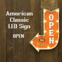 \300円OFFクーポン進呈/【ランキング受賞】ライト・照明器具 インテリアライト LEDイルミネーション American Classic LEDサイン OP...