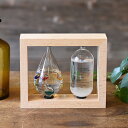 \スーパーSALE限定特価/温度計・湿度計 温度計&ストームグラス ナチュラルフレーム Fun Science333-272 プレゼント お祝い 置物 オブジェ インテリア 小物 おしゃれ(3)