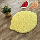 マイクロファイバー変形マット フルーツ バス用品 バスマット43651020012 43651020010 36282020010 玄関マット バスマット 洗面所 洗える 吸水速乾 オレンジ スイカ レモン ウォッシャブル
