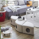 \300円OFFクーポン進呈/ 猫用品 おもちゃ トンネル 大人が座っても大丈夫!ねこちゃんのトンネル秘密基地 高さ25cm 2個入PSO-1358-2 PSO...